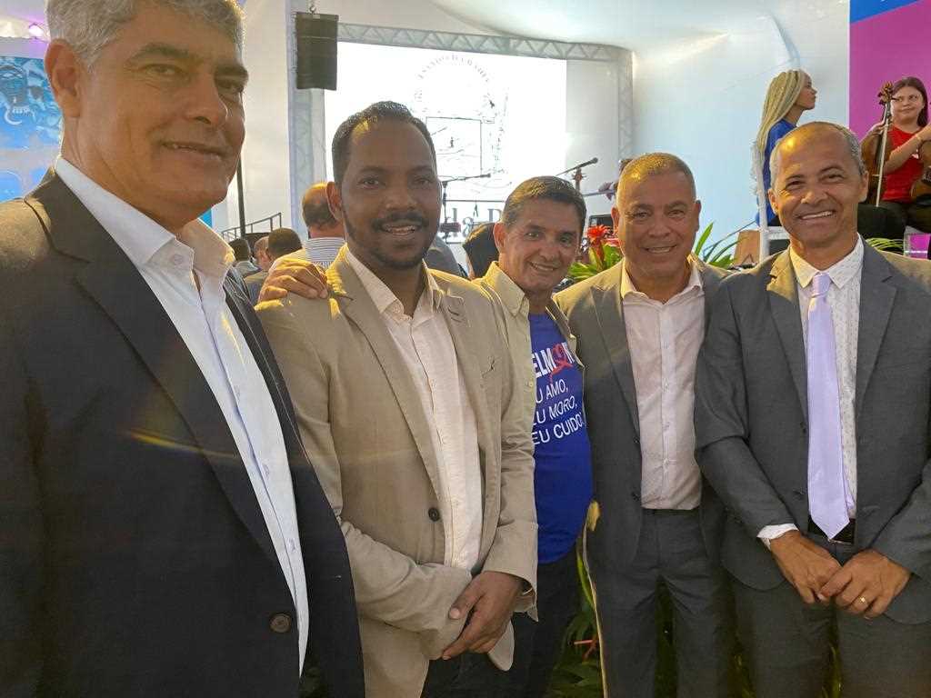 Camacã: Prefeito Paulo do Gás participa da cerimônia de posse do Governador Jerônimo